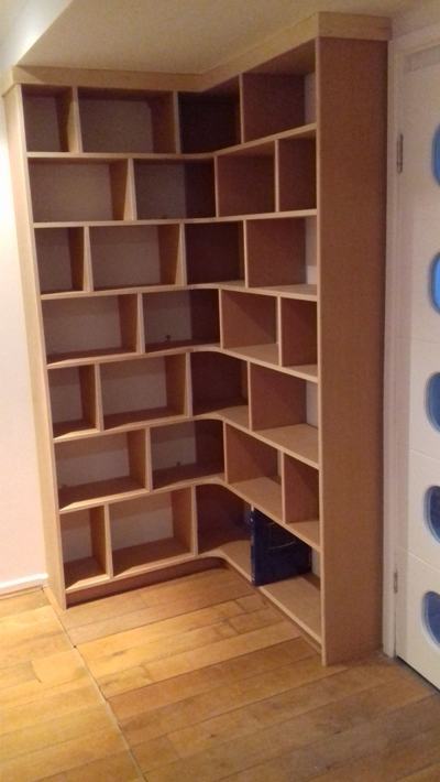 'Oz' shelves fitted