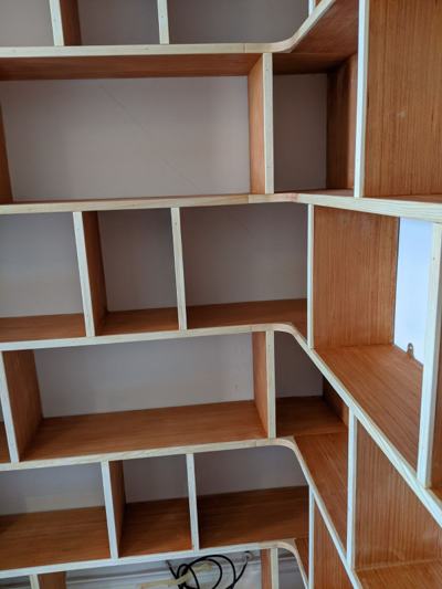 'Oz' shelves in room